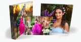 Combo Package – Personalized Acrylic Solid Photo Frames (5x5, 5x7, 8x10 Inch)
