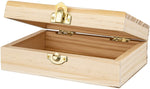 Gift Wood Box  6 x 4 x 2