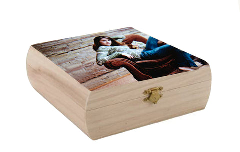 Wood Purse Box - 7x7
