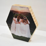 Personalize Hexagon Wood